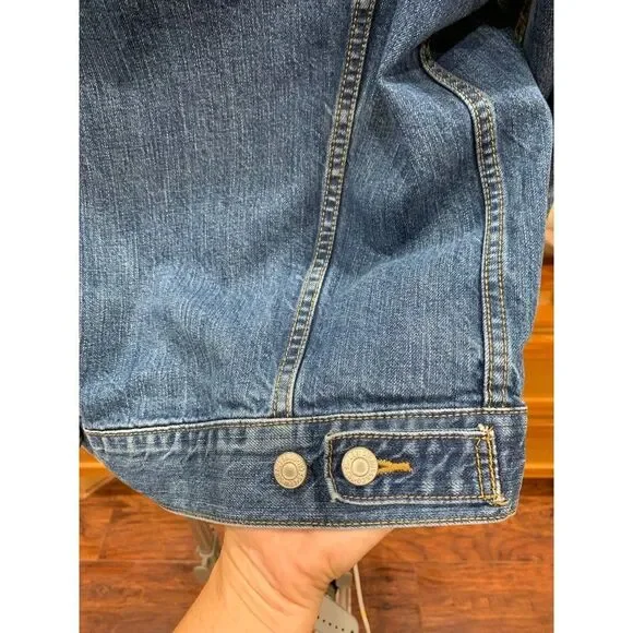 Levi’s 2012 Trucker Denim Jacket - Medium Wash - Men’s Small … - Picture 9 of 12